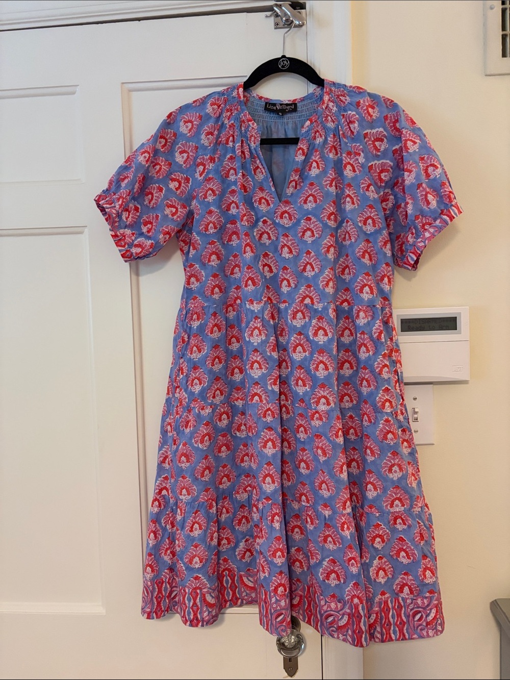 Liza Byrd blockprint dress